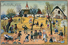 Dětské hry na jaře 1936