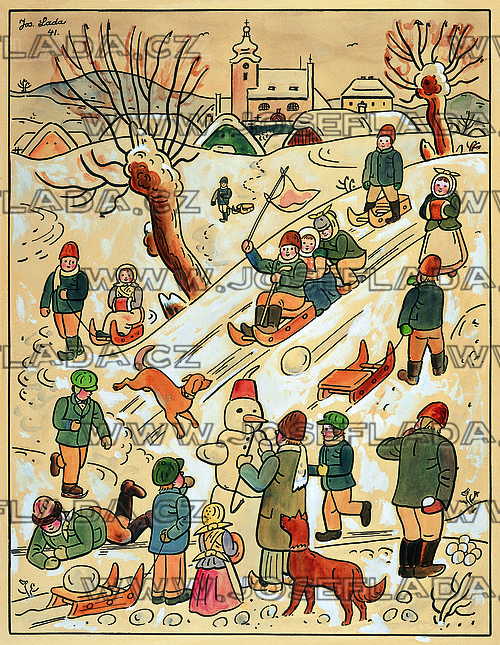 Zimní radovánky 1941