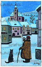Ponocný (zimní vesnice) 1947